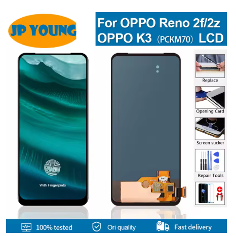 6.53" Original OLED For OPPO Reno2 Z Reno 2Z 2 Z LCD Display Touch Screen Assembly Replacement For O