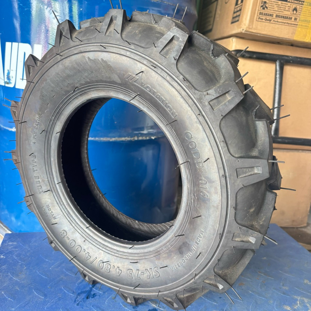 Ban Luar Traktor Mini Cultivator SK-73 4.80/4.00 Ring 8