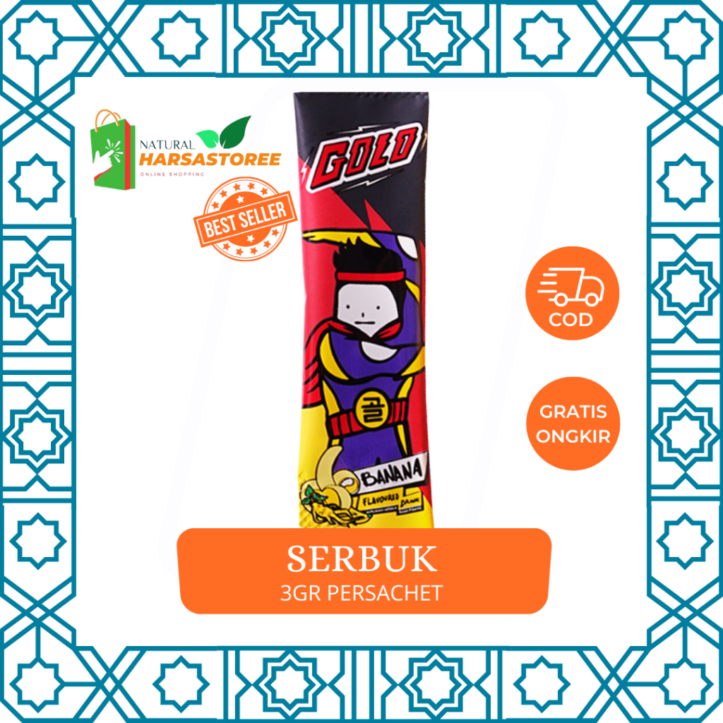 Golo Ginseng Original Official Store Mister Golo Gingseng Rasa Madu dan Pisang Asli