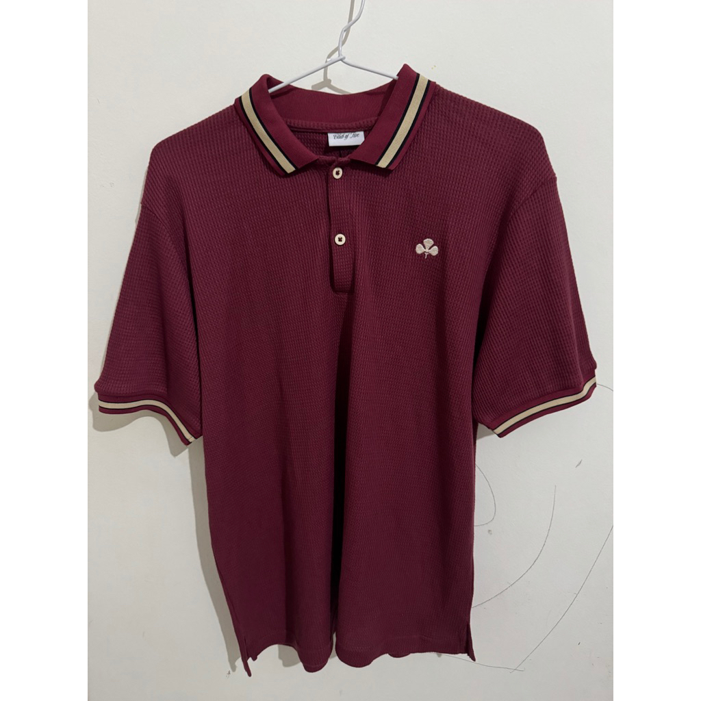 Club Of Five Polo Maroon
