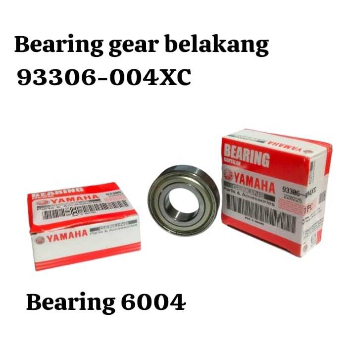 BEARING GEAR GIR BELAKANG NAP GEAR VEGA R NEW ZR RR FORCE FI JUPITER Z1 MX 135 LAMA NEW YGP 93306-00