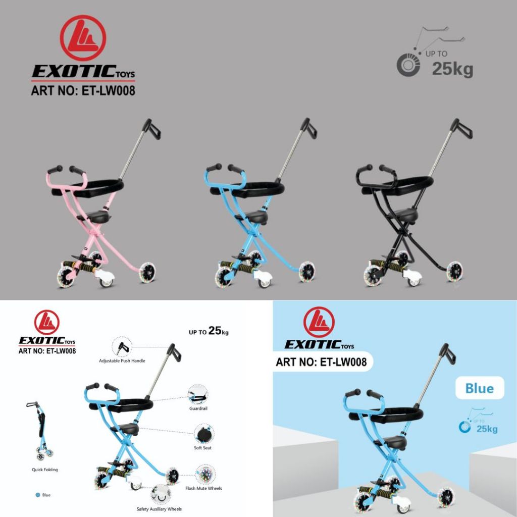 MAGIC STROLLER MICRO TRIKE EXOTIC LW 002 LW 008