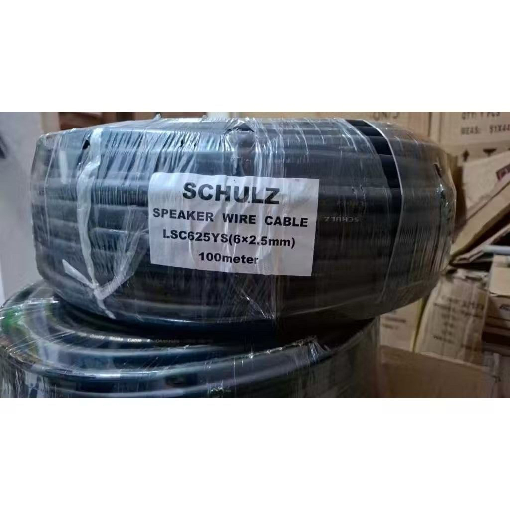Kabel Speaker Audio Isi 6 Schulz 6X2.5mm eceran permeter Kabel spiker 6 X 2.5 mm isi 6