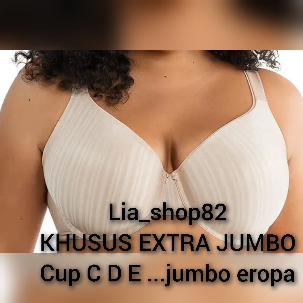 Buy one get one Bra ukuran Besar Cup E Jumbo