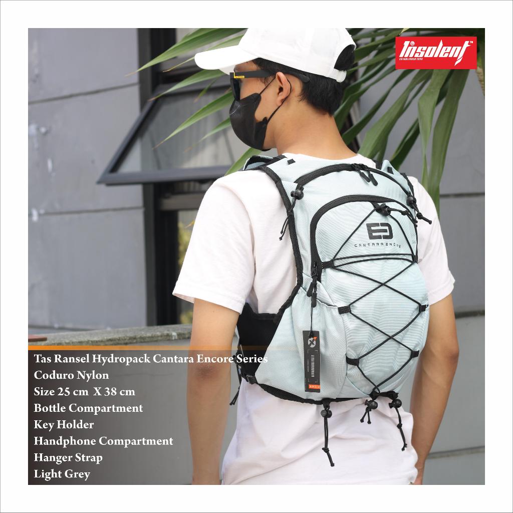 Insolent - Tas Ransel Hydropack Cantara Encore Series untuk Pria Wanita Running Marathon Sepeda Nyam