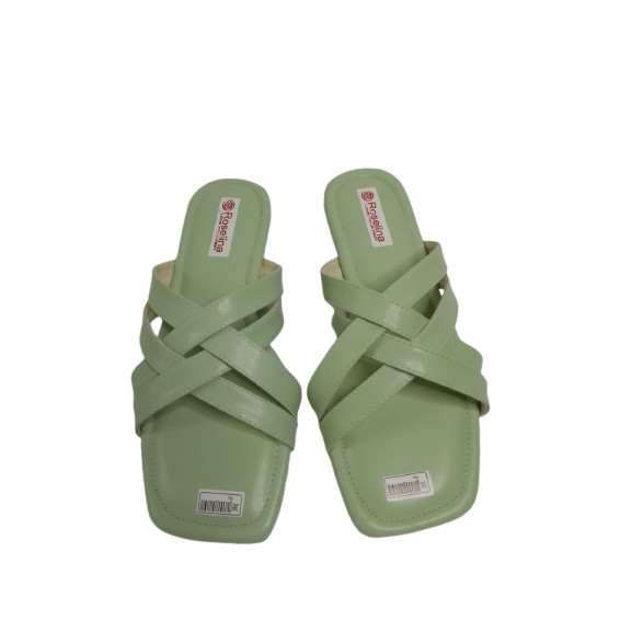Sandal selop Wanita dewasa sandal alas busa empuk tali silang kekinian