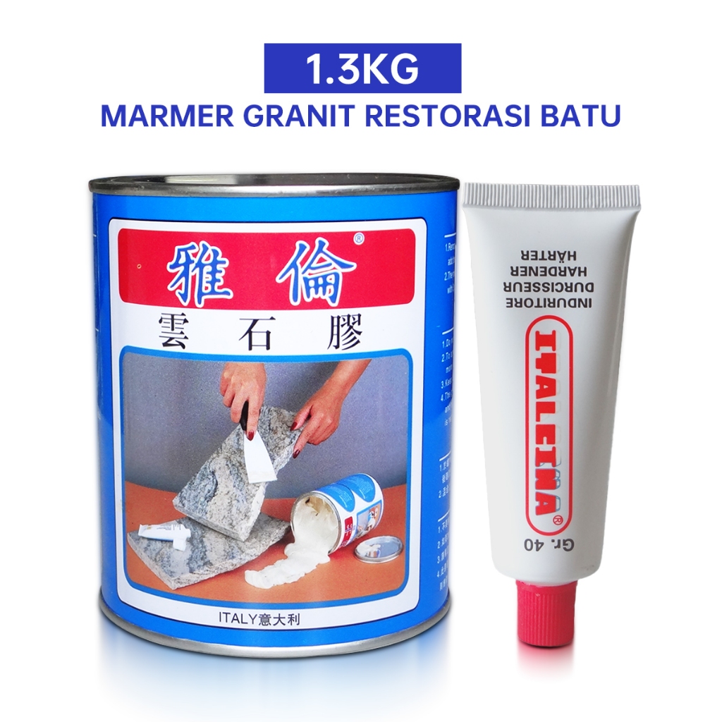 1set lem batu marmer lem batu lem batu alam super kuat Lem instan super kuat untuk marmer dan granit