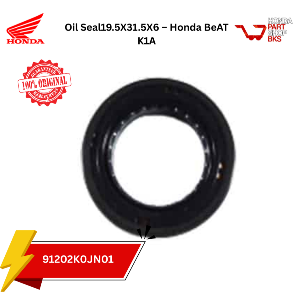 91202K0JN01 Oil Seal19.5X31.5X6 Honda Beat  K1A