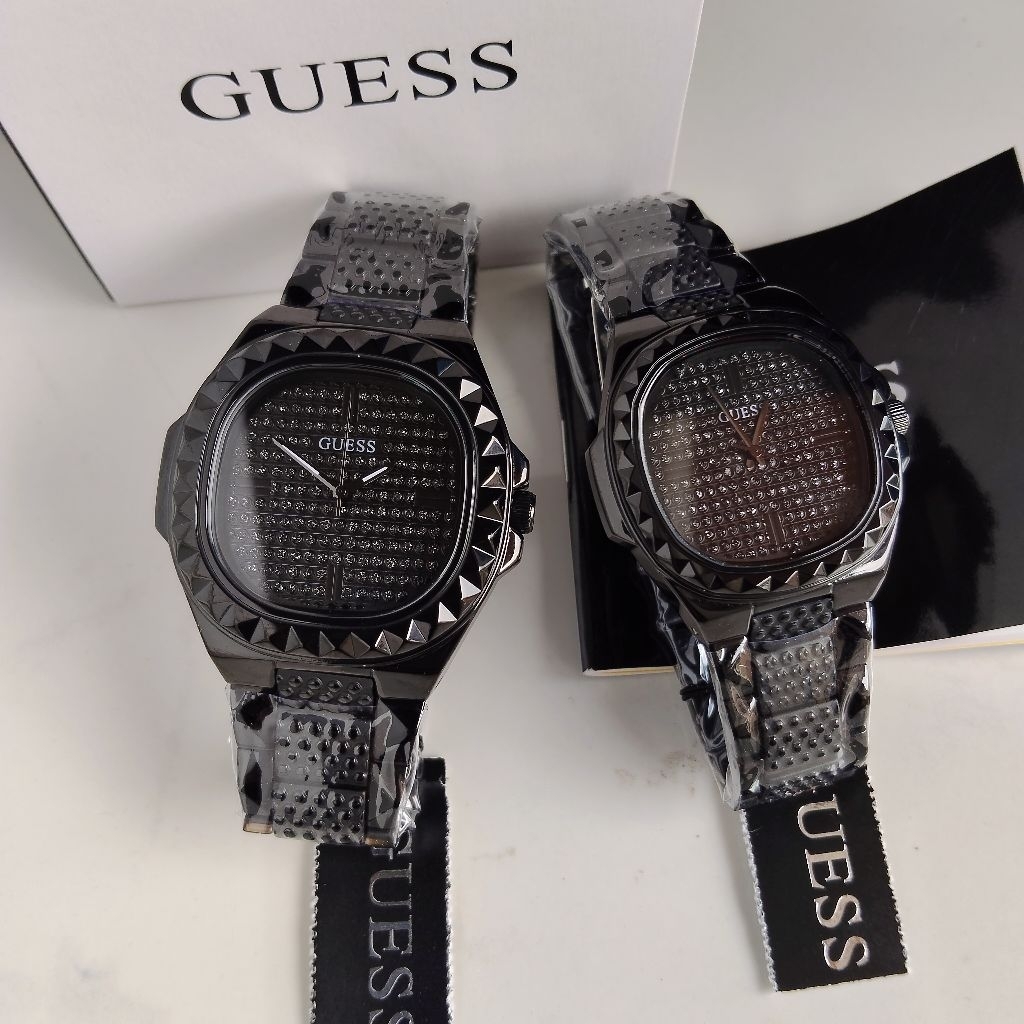 Guess Rebel GW0622G2 GW0601L1, Jam Tangan Couple Original Free Box Ori
