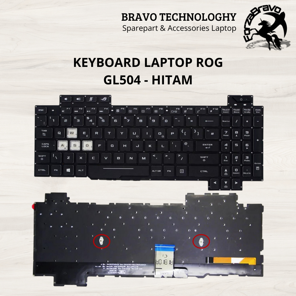 Keyboard ASUS ROG Strix GL504 GL504G GL504GM GL504V GL504GS GL504GV RGB Backlight