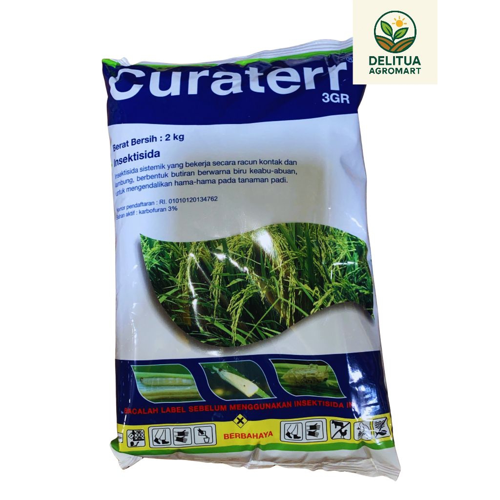INSEKTISIDA CURATERR 3 GR 2 KG