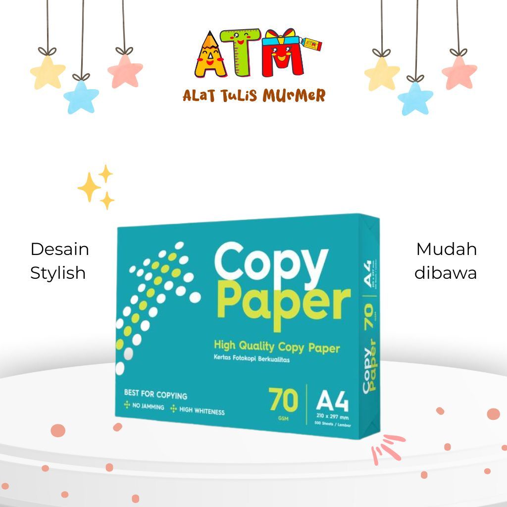 Kertas Fotocopy/Kertas HVS/SIDU Fotocopy A4 PINDO