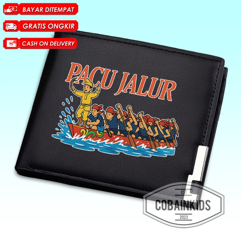 ( BISA COD ) DOMPET WALLET ANAK KARAKTER PACU JALUR / DOMPET CUSTOM PACU JALUR GRATIS NAMA