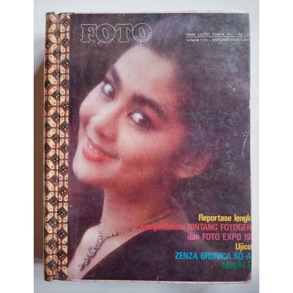 Majalah FOTO Indonesia 13 Nomor Tahun 1982-1983 Koleksi Langka