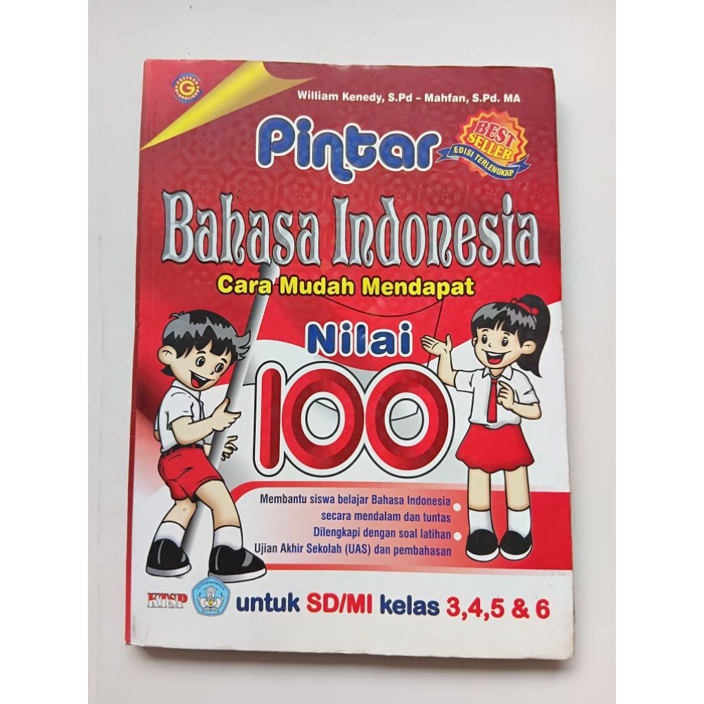 Bekas Buku Pintar Bahasa Indonesia untuk Sd Mi Kelas 3 4 5 6 Kurikulum Ktsp 2006 Cara mendapatkan Ni