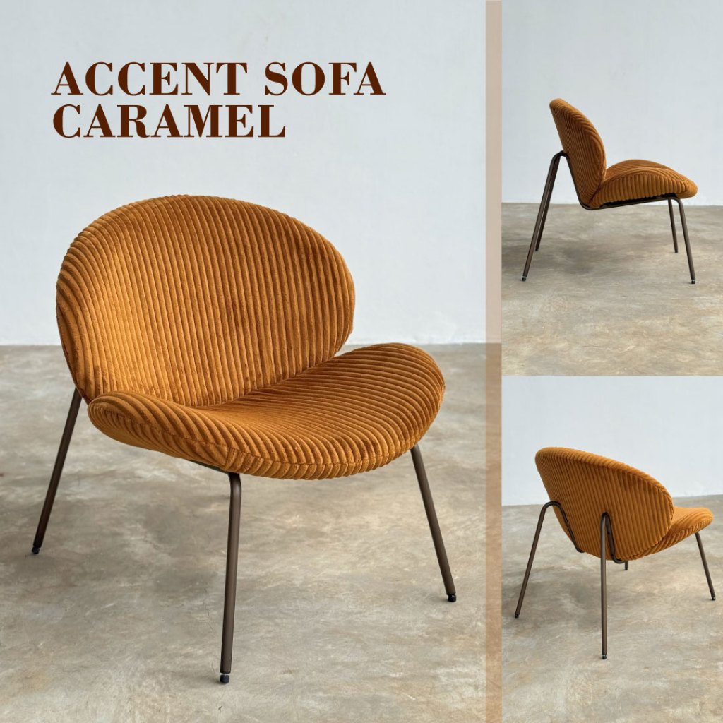 Accent chair, kursi santai, kursi malas, sofa single sofa santai kursi baca beludru kursi keluarga