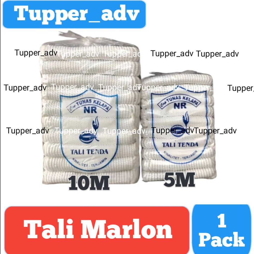 Tali Marlon Pramuka (10pcs) / Tali Pramuka Marlon Panjang 5M & 10M / Tali Nilon Pramuka / Tali Tenda