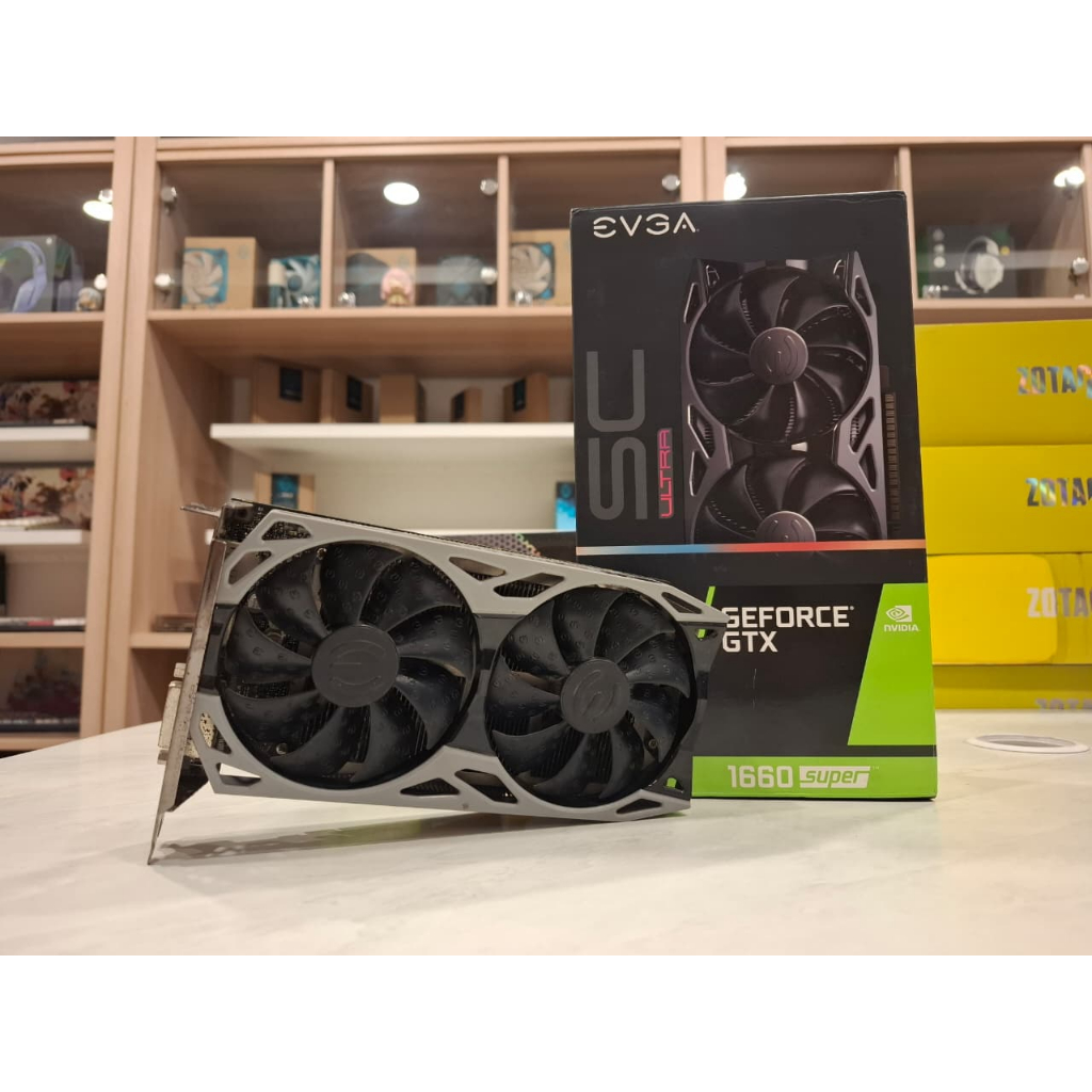 VGA NVIDIA  EVGA GeForce GTX 1660 SUPER SC ULTRA GAMING 6GB GDDR6 | VGA Second 2nd