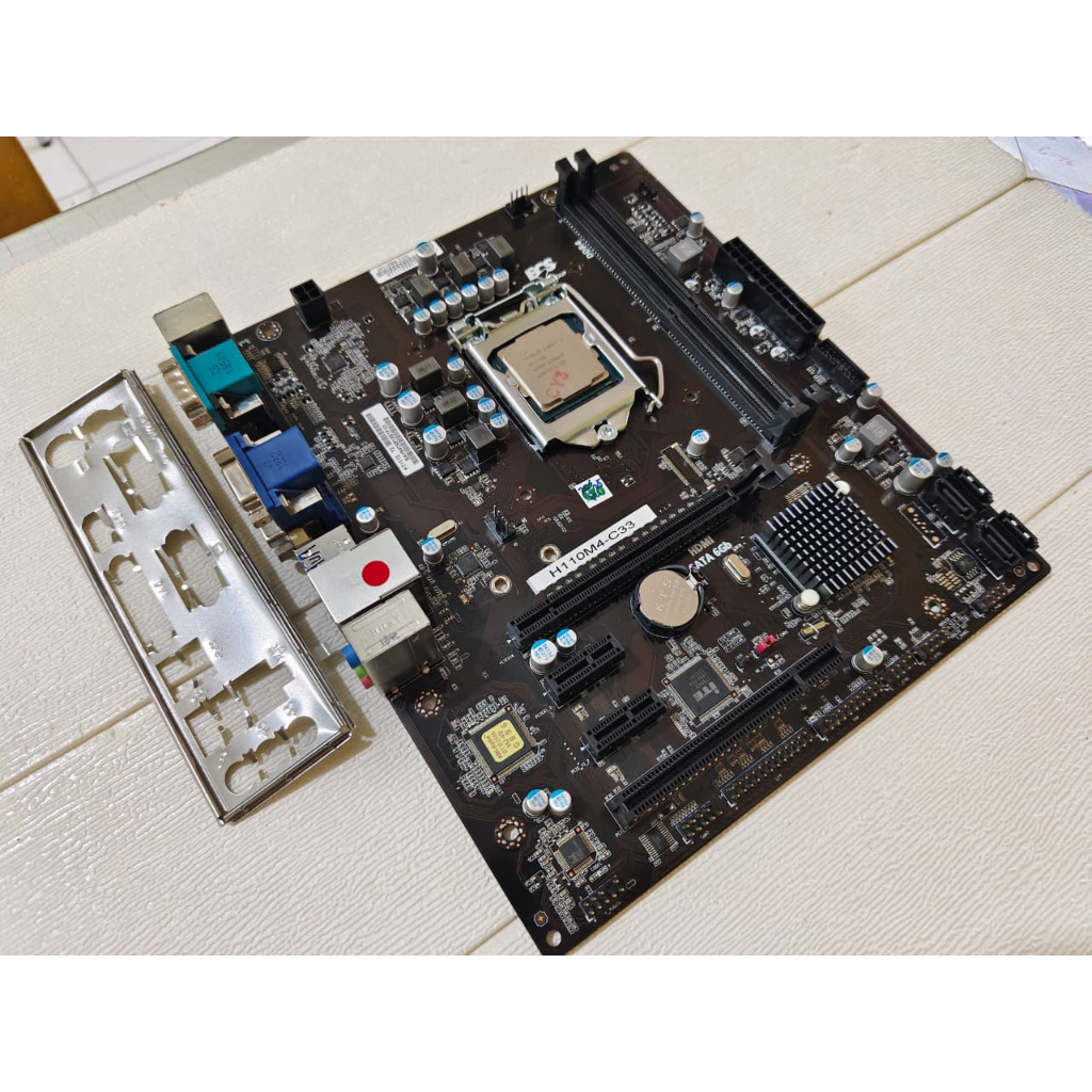 Paket Motherboard H110 Processor intel core i3 7100 3.90Ghz LGA 1151