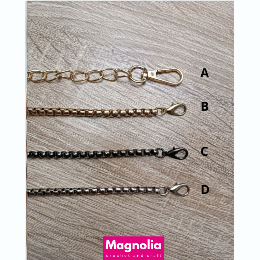 Tali Rantai tas anyam / ulir kait udang selempang aksesoris tas wanita