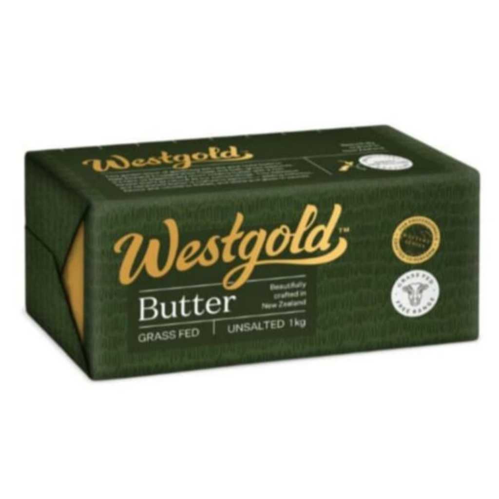 

WEST GOLD BUTTER UNSALTED/ TAWAR KEMASAN ASLI 1KG, KHUSUS OJOL INSTANT
