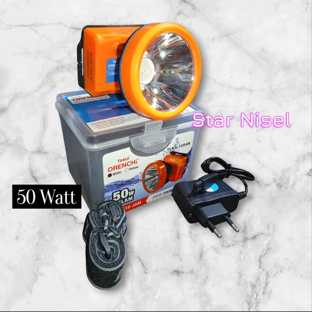 Senter Kepala Selam Tesla 50 Watt