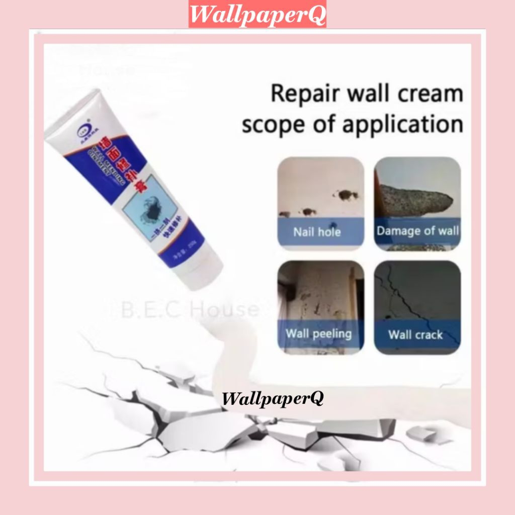 Dempul Instan Dempul Tembok Instan Anti Retak Tembok Retak Dempul Anti Air Dempul Penambal Dinding