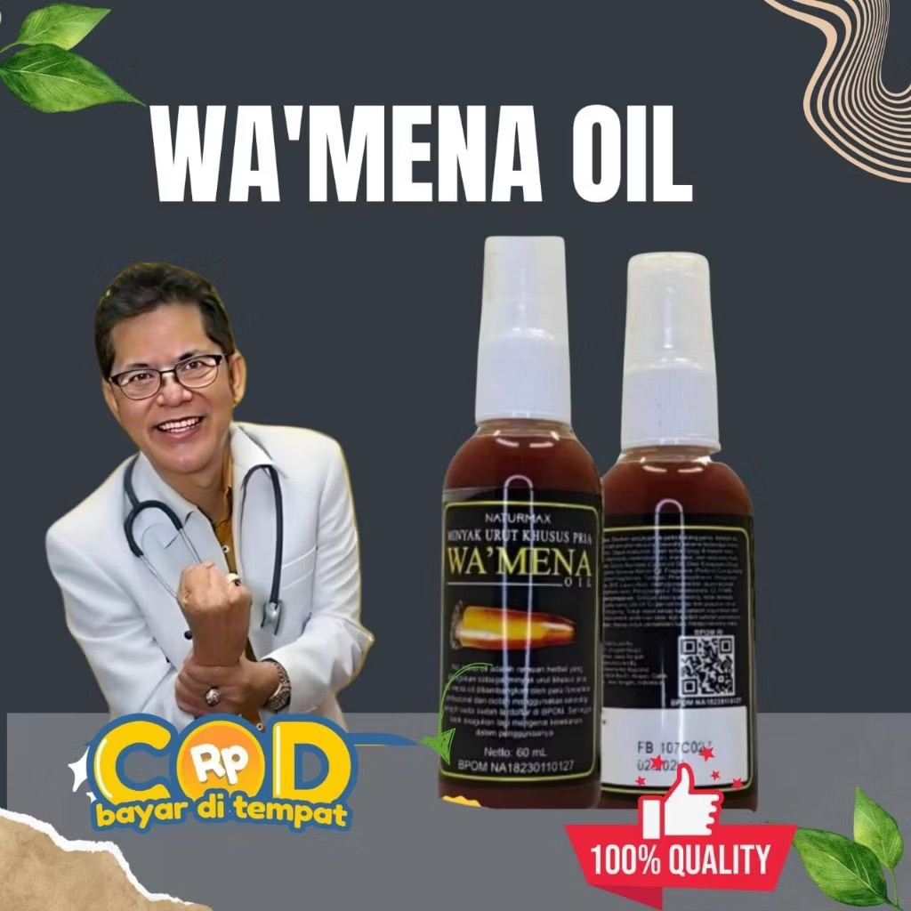 Minyak WAMENA bpom daun tiga jari ORIGINAL Pembesarpenis ampuh BPOM PembesarMR p Obat pembesar BPOM
