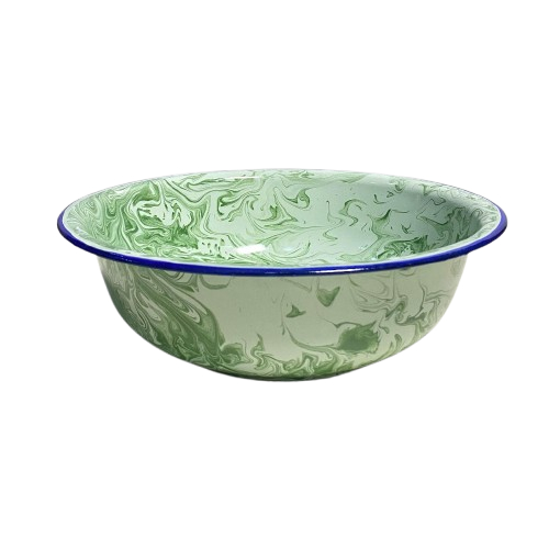 Baskom Enamel BLIRIK 30 CM /Baskom Enamel Blirik Burik Jadul/baskom