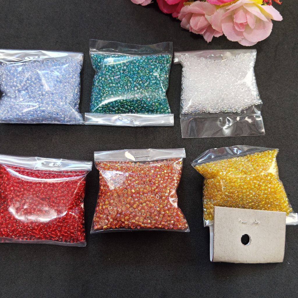 (Batam) Manik Pasir 12/0 (2MM) / Manik Payet / Payet Pasir / Payet Baju