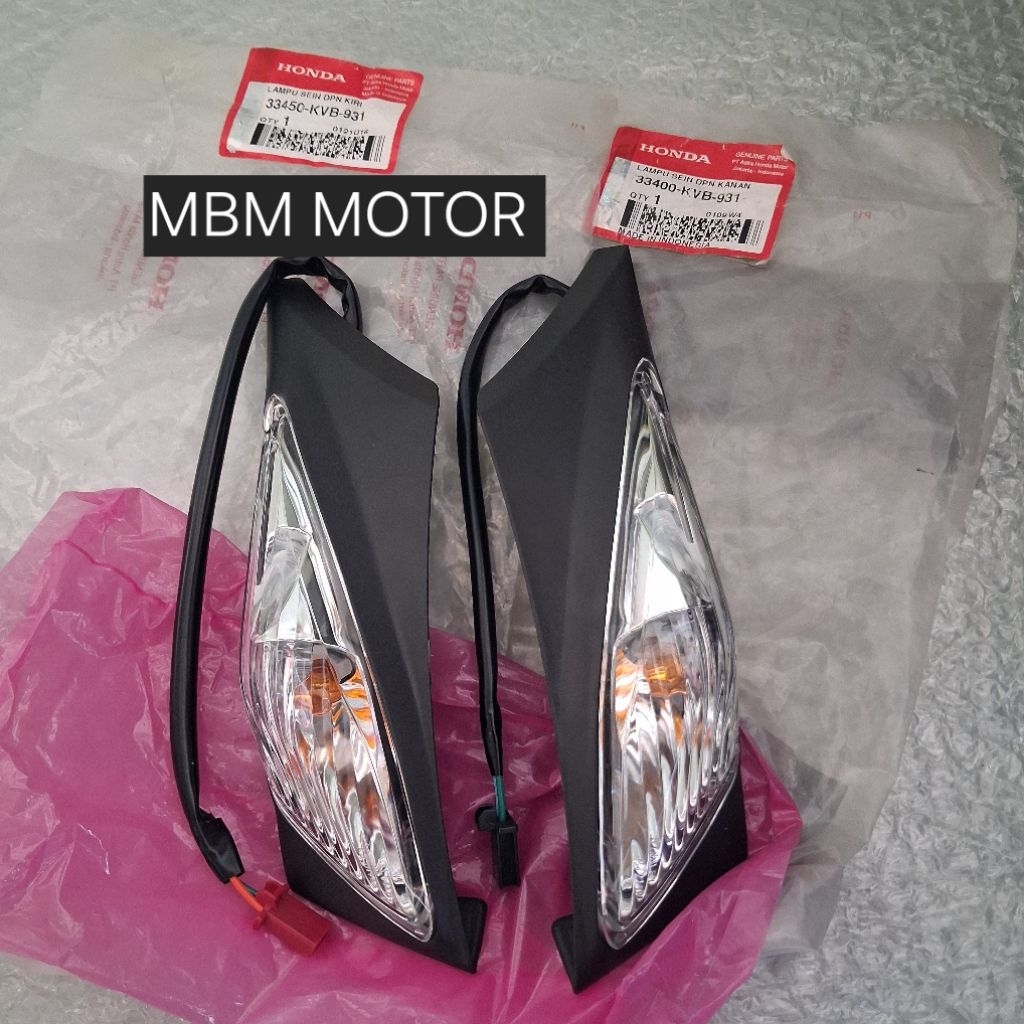 SEIN SEN ASSY DEPAN KIRI KANAN HONDA VARIO 110 CW LAMA KARBU CARBU ORI AHM WINKER RETENG RETING DEPA