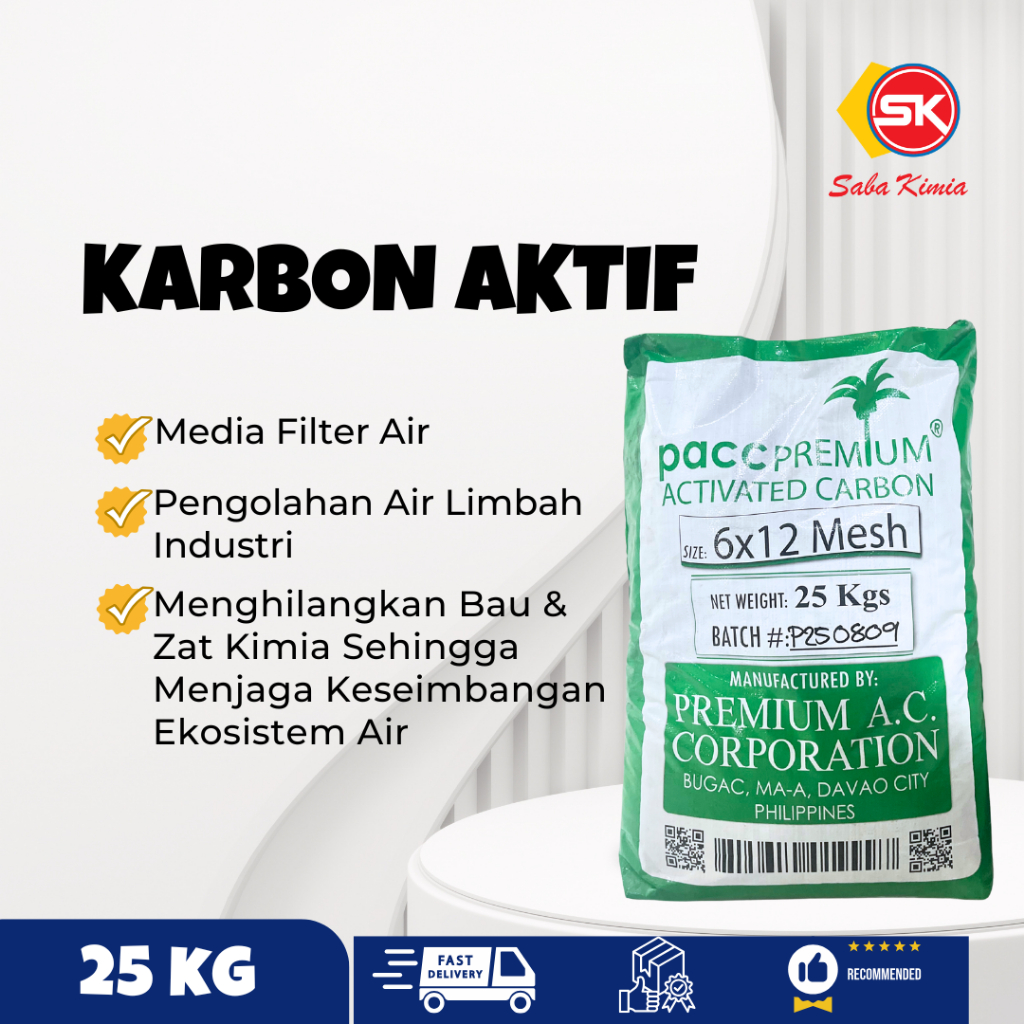 Karbon Aktif Davao Premium 25 Kg