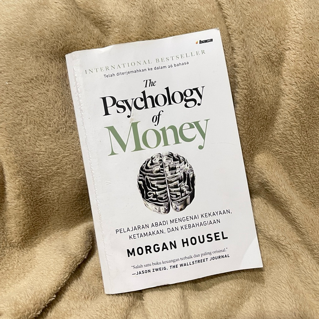 (Ready Stock) PRELOVED BUKU THE PSYCHOLOGY OF MONEY BY MORGAN HOUSEL