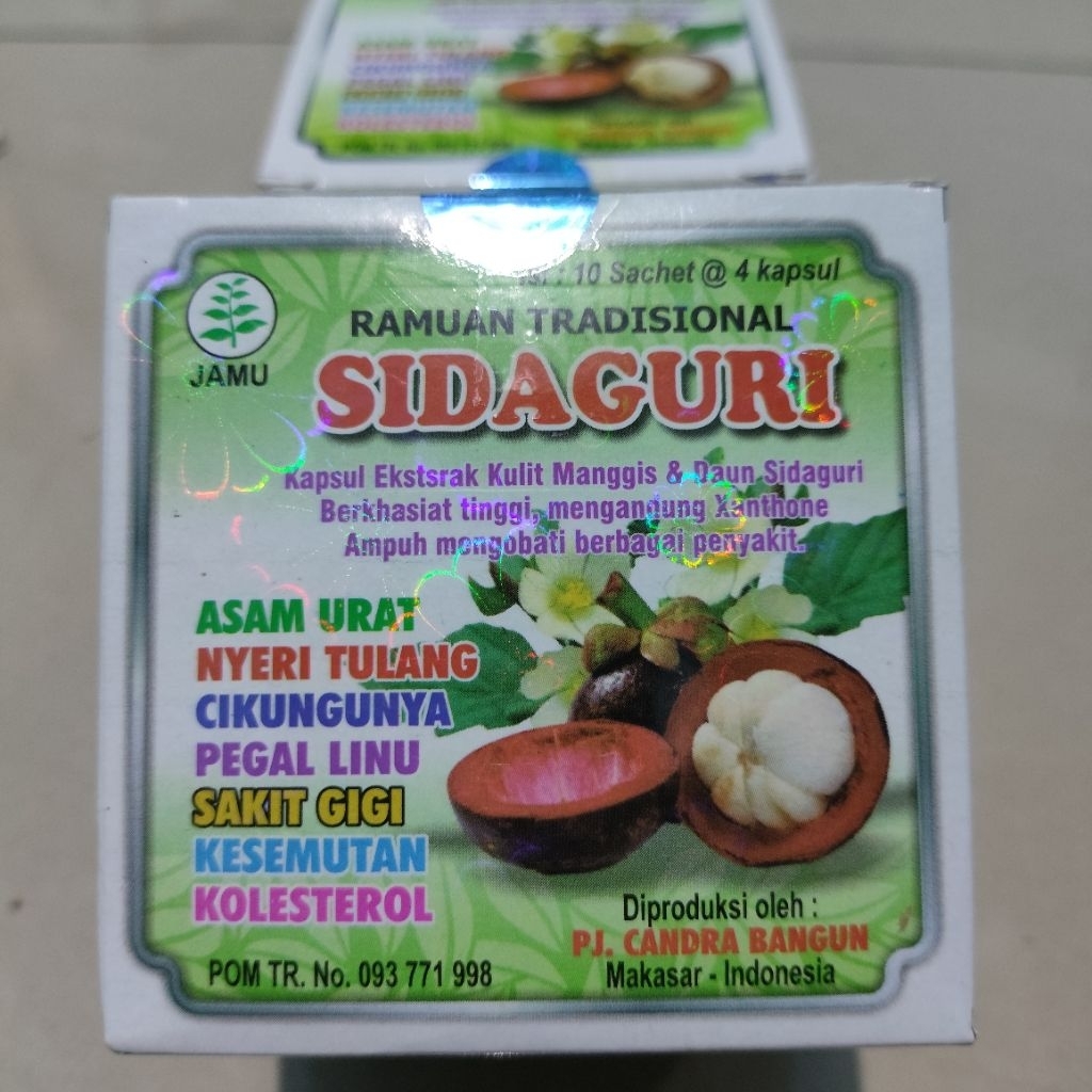 Sidaguri kapsul original