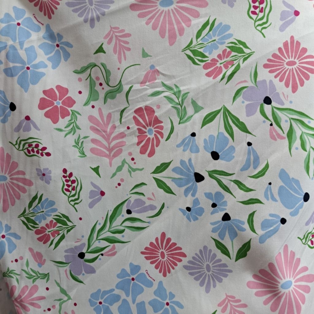 kain katun poplin - kain katun poplin premium - kain katun poplin import - kain katun poplin motif -