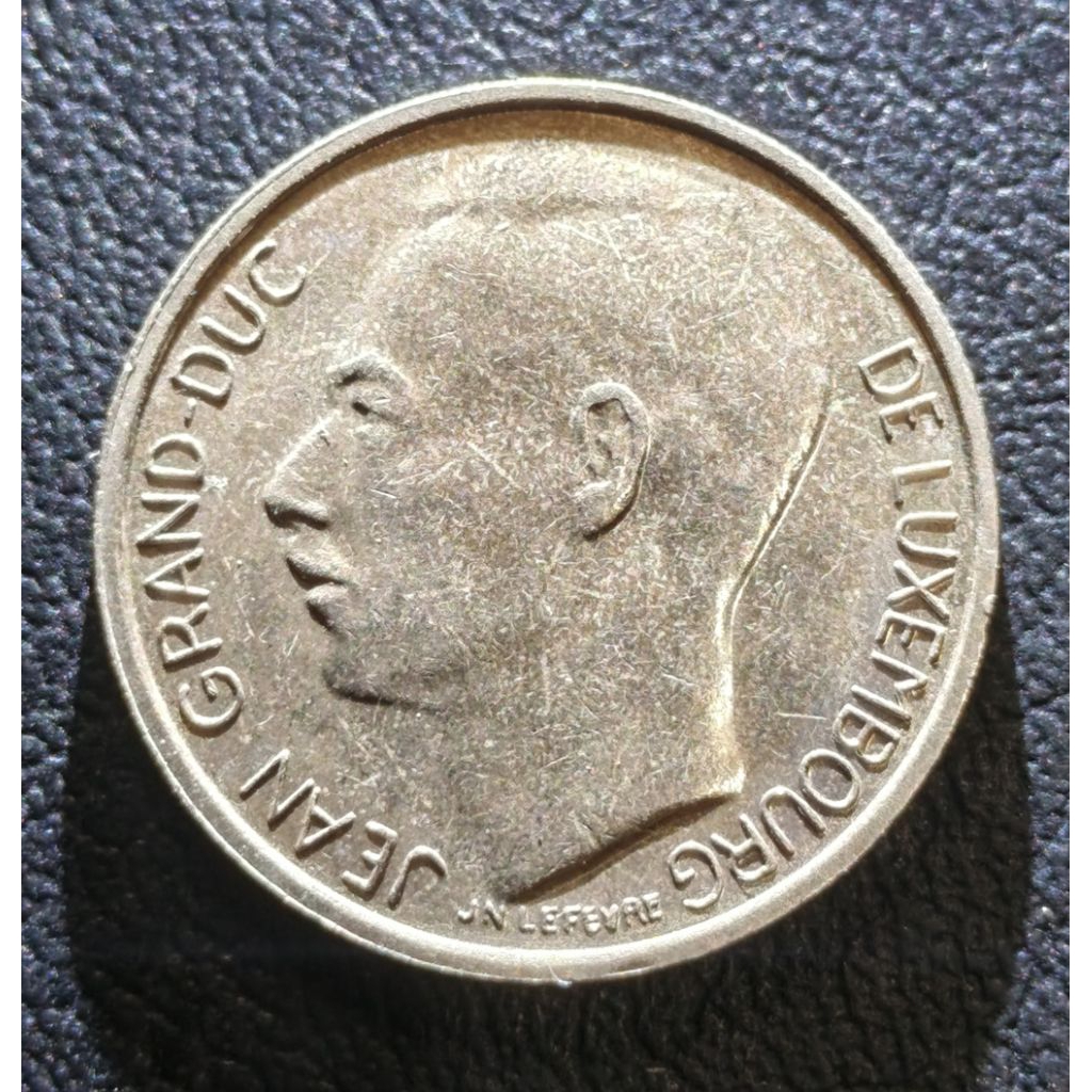 Koin Asing Luxembourg 1 Francs