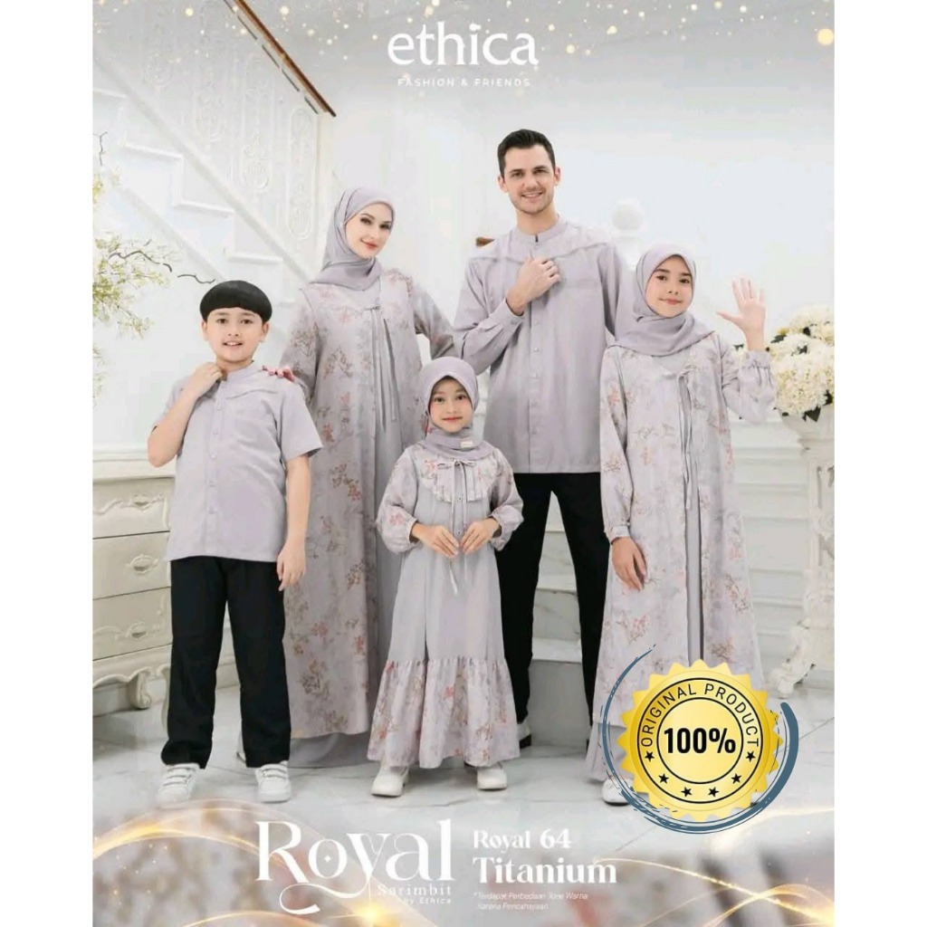 Sarimbit Ethica Royal 64 titanium, Kahfi 366, Kagumi 346, Kahfi Kids 266, Kagumi Kids 188