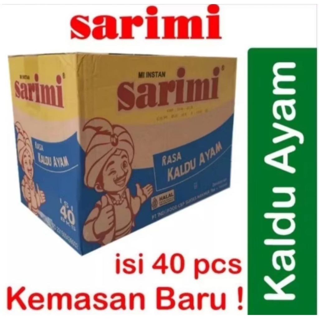 

Sarimi Kaldu Ayam 70 g *ED TERBARU* _harga tertera paket tiap 20 Bks _