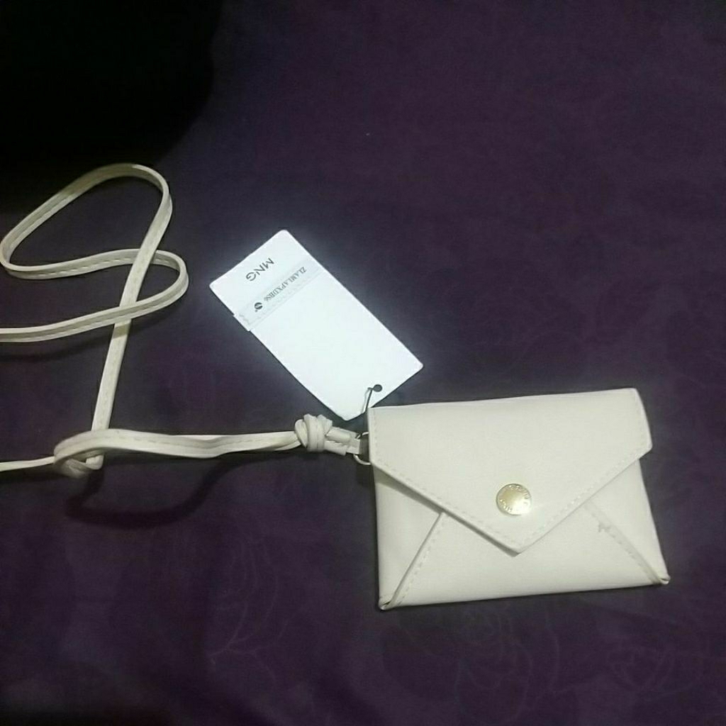 lanyard dompet kartu mango new w/ tag