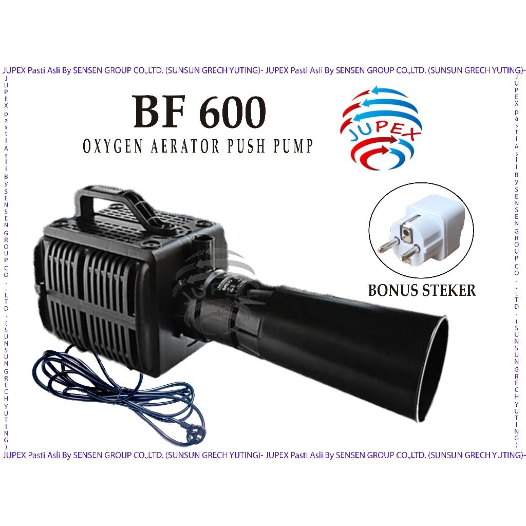 POMPA CELUP VENTURY BF 600 POMPA AERATOR ARUS TAMBAK KOLAM LOW WATT