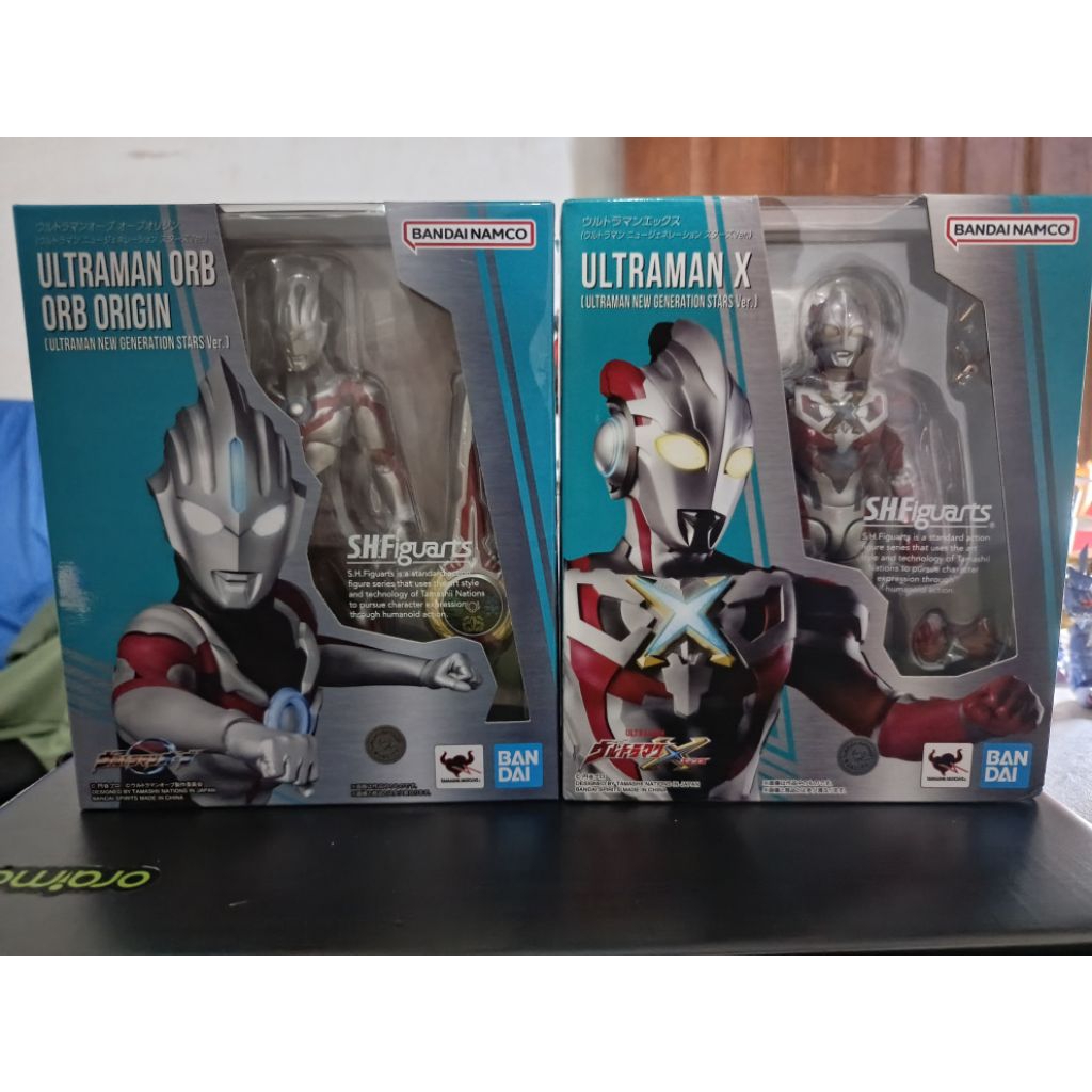 shf ultraman x dan ultraman orb origin set