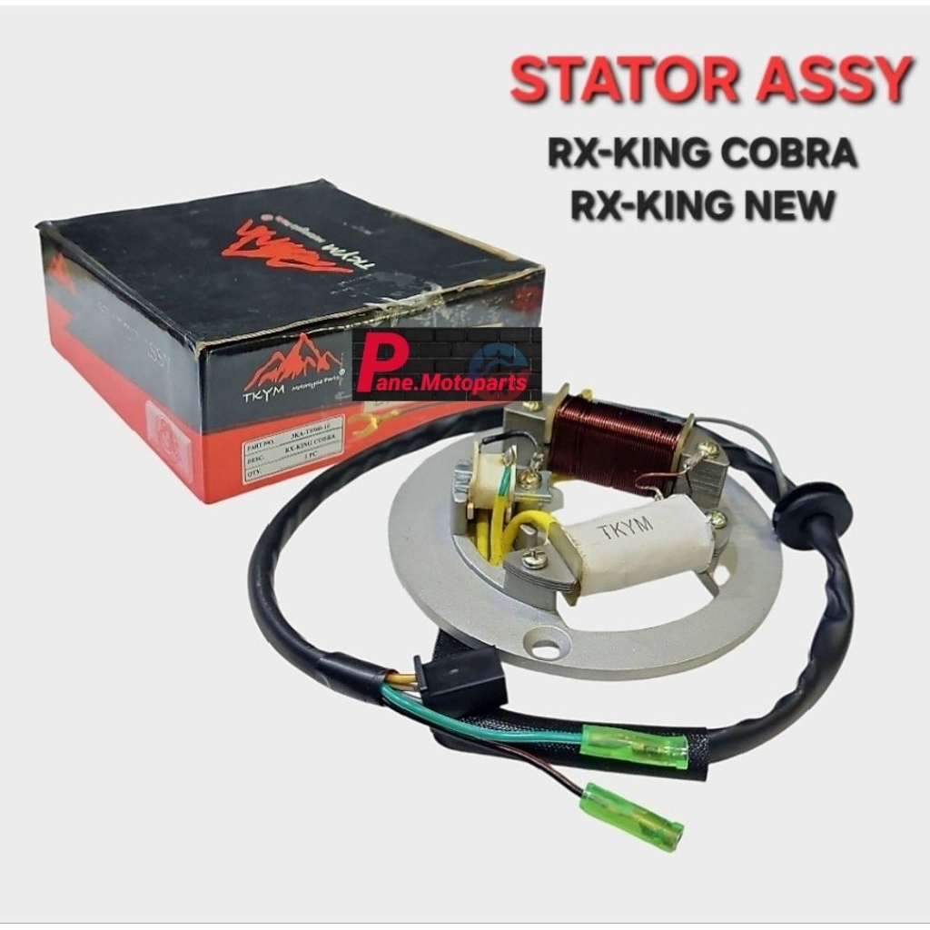 SPUL SPULL STATOR ASSY SPOL CDI LAMPU RX-KING NEW RX KING COBRA BEST QUALITY