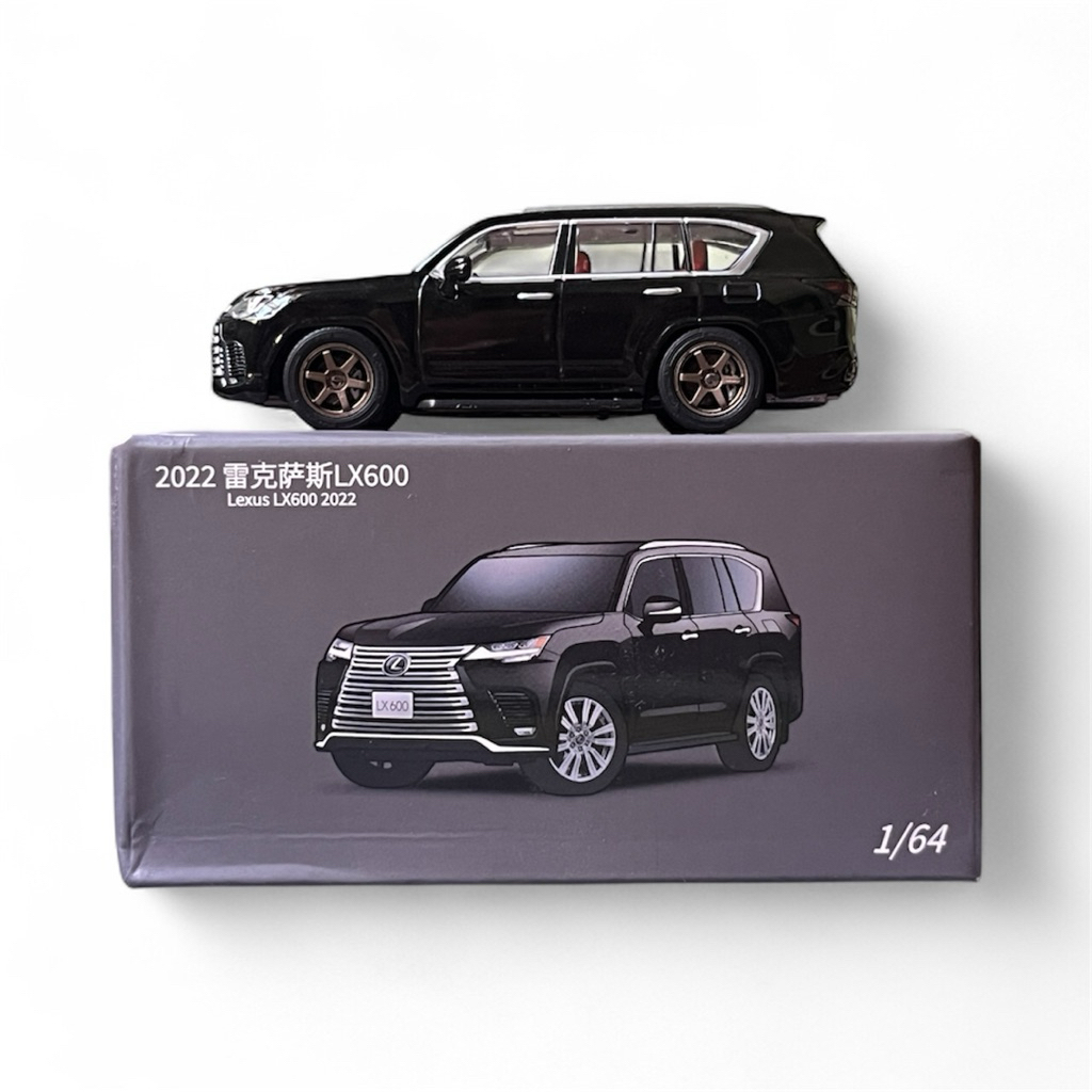 Diecast 1/64 JKM Lexus LX600 Black - Body Only