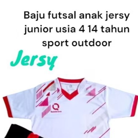 setelan jersy anak anak 4 14 th cewek cowok bola,voli,putsal dll