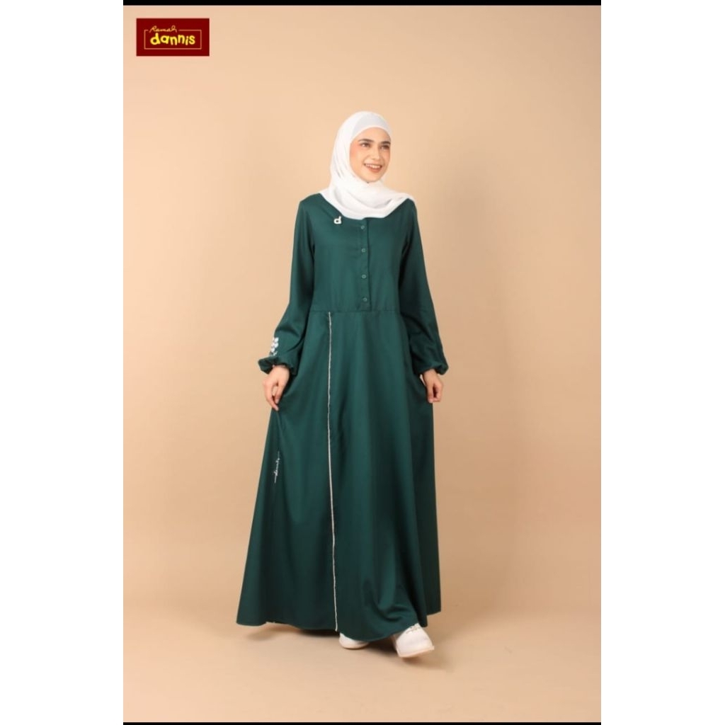 ABAYA DANNIS DEWASA SIZE XS-XXL BY RUMAH DANNIS