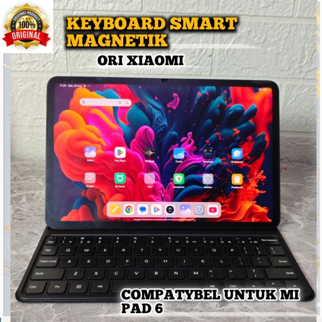 Xiaomi Pad 6 Keyboard ori Xiaomi Pad 6 smart magnetic Second