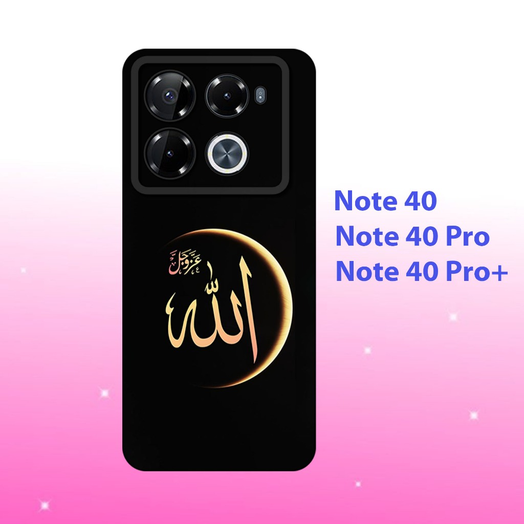 Softcase infinix Note 40 ,infinix Note 40S ,infinix Note 40 Pro ,infinix Note 40 Pro Plus -casing Hp