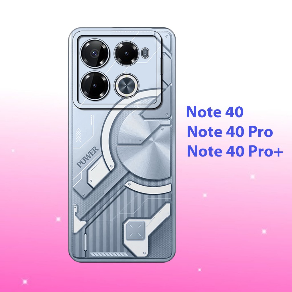 Softcase infinix Note 40 ,infinix Note 40S ,infinix Note 40 Pro ,infinix Note 40 Pro Plus -casing Hp