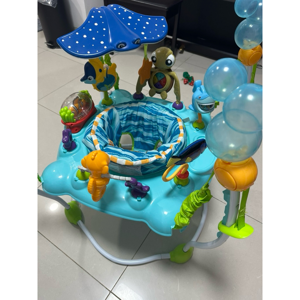 bright star jumperoo under the sea finding nemo preloved