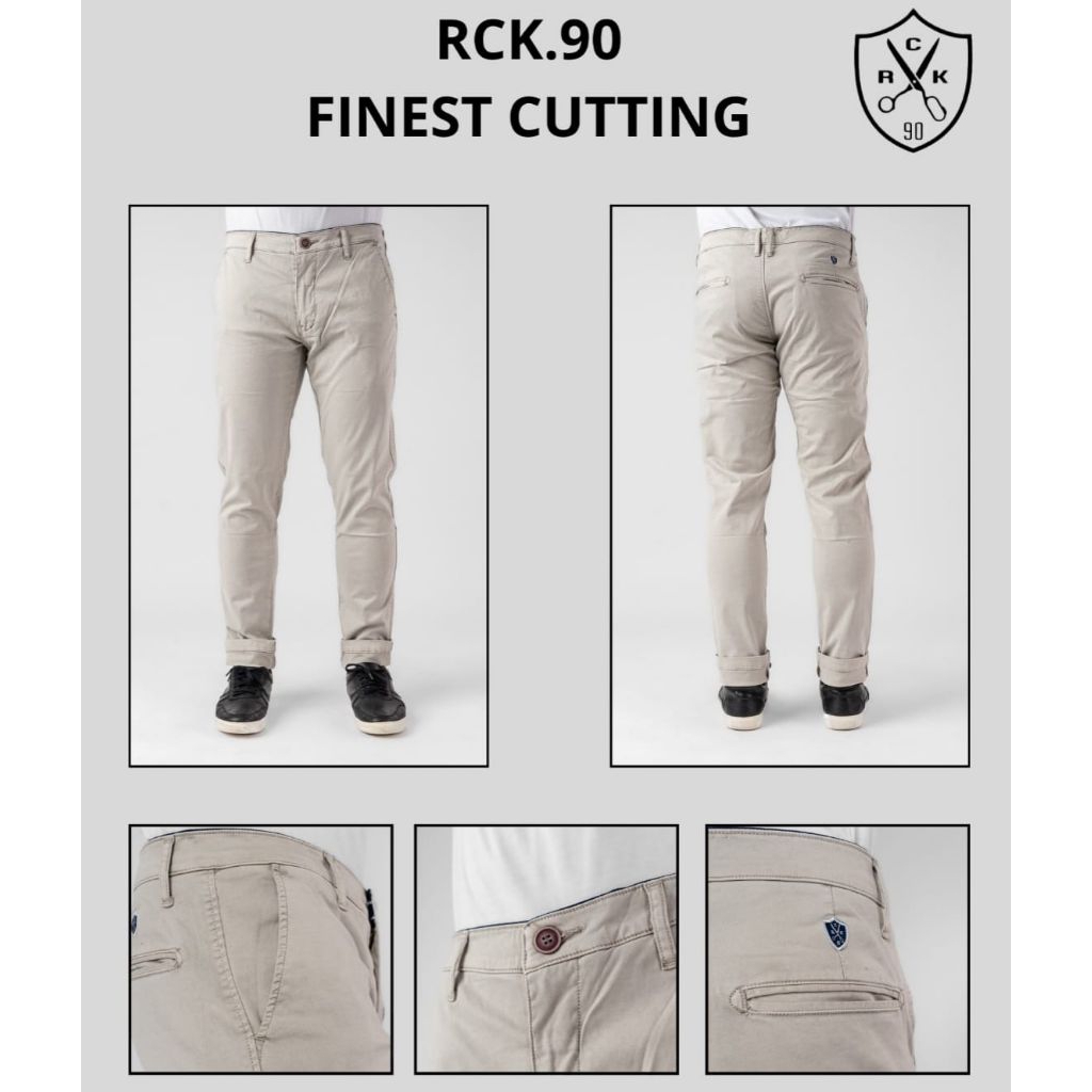 Celana Chinos Pria RCK 90 ORIGINAL